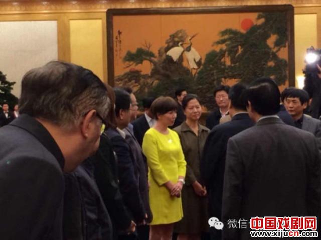 茅善玉出席习近平在京主持召开的文艺工作座谈会