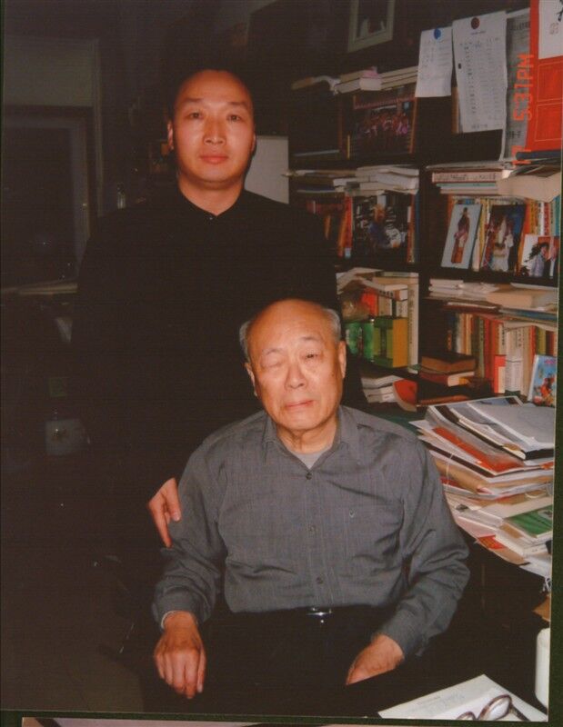 慧眼识才：欧阳中石先生&mdash;&mdash;观张四刚《背靴》想到的