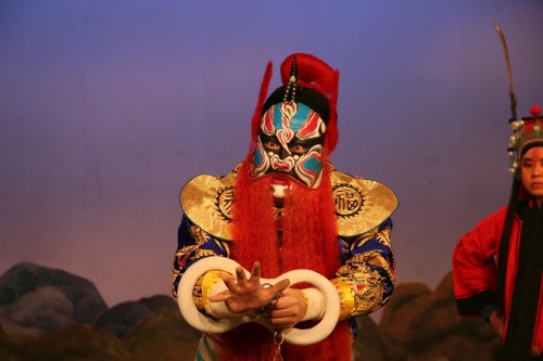 京剧《锁五龙》吴钰璋饰单雄信