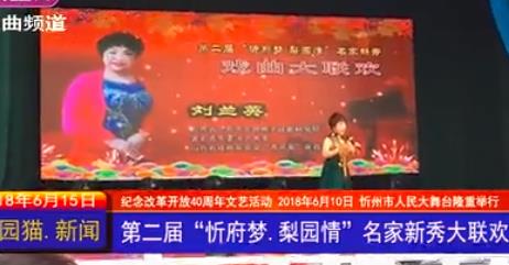 第二届&ldquo;忻府梦.梨园情&rdquo;戏曲大联欢