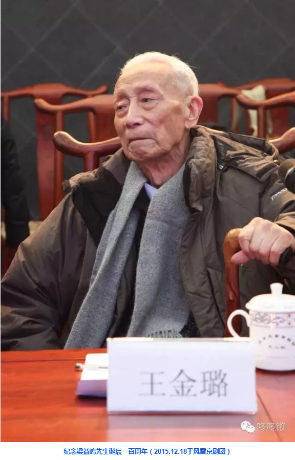 "武生泰斗"王金璐先生今晨辞世