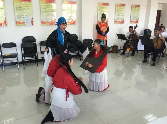 汉沽文化馆少儿评剧班