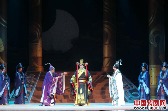 晋剧《褒尚论道》