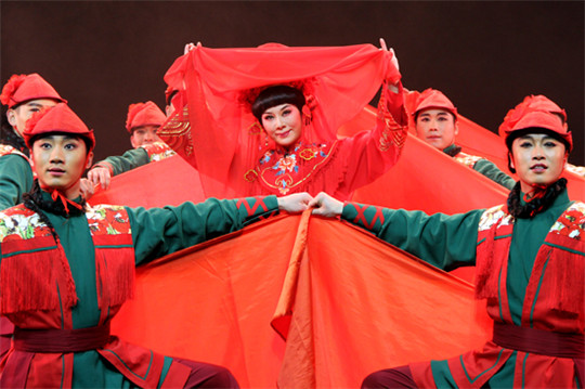 豫剧《风雨故园》备战第十四届中国戏剧节