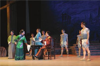 大型现代川剧《还我河山》展演