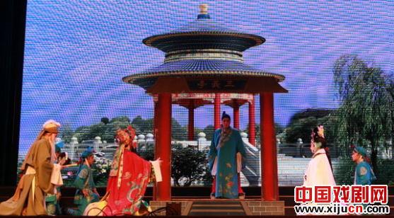 山西省盂县&ldquo;县委县政府文化惠民&rdquo;演出晋剧《三义亭》