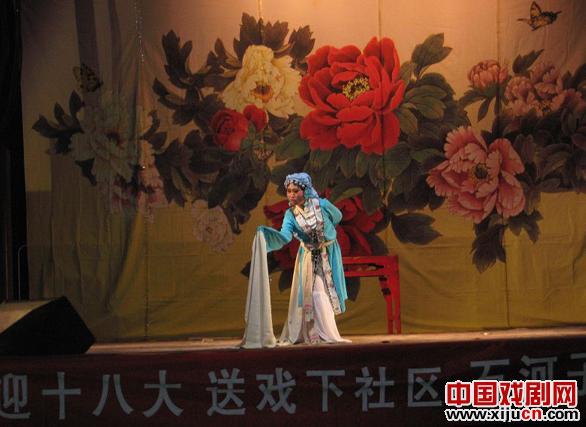 石河子市豫剧团下社区慰问演出
