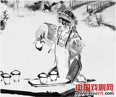 水墨京剧动画片的魅力