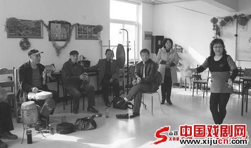 &ldquo;梅艺晋剧团&rdquo;给社区居民演上三天大戏