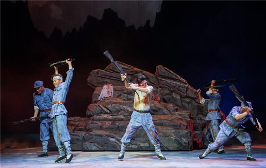 新编京剧现代戏《狼牙山》亮相省会