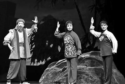 王蓉蓉在《党的女儿》中扮演田玉梅