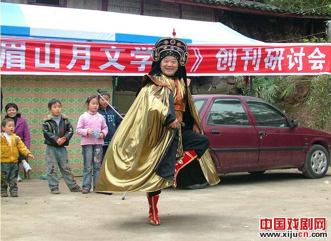 川剧&ldquo;变脸魔鬼&rdquo;陈万华