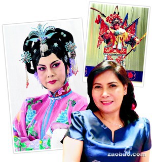 52岁新加坡资深京剧演员林美莲推广京剧艺术