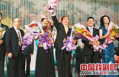 京剧名家昨晚西安献艺