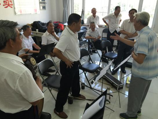 汉沽文化馆少儿评剧班