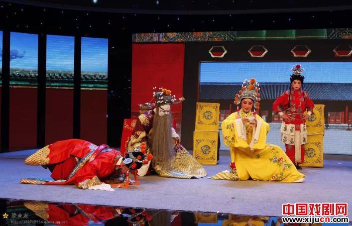 海连池曲剧团演出曲剧九龄救主精彩剧照