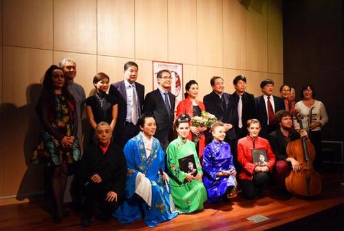 巴黎中国文化中心第一期&ldquo;评剧培训班&rdquo;结业汇报演出亮相