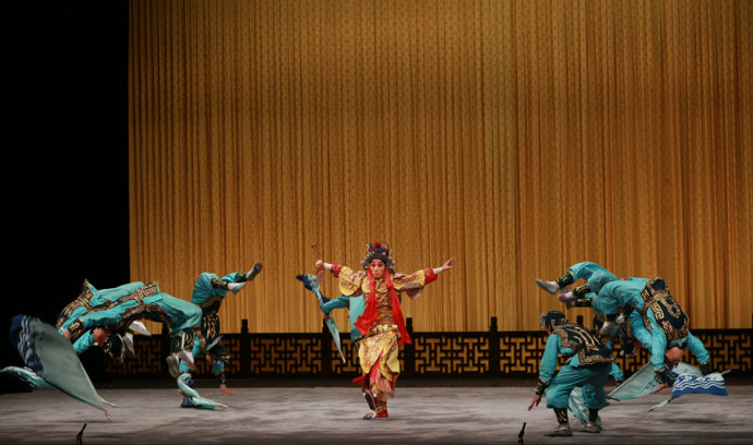 京剧《虹桥赠珠》孙伟