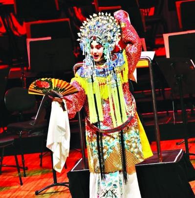 武汉京剧院在悉尼歌剧院表演《贵妃醉酒》