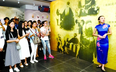 去江夏看&ldquo;一代宗师&rdquo;谭鑫培京剧艺术展