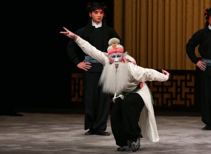 京剧打瓜园郝杰饰演陶洪