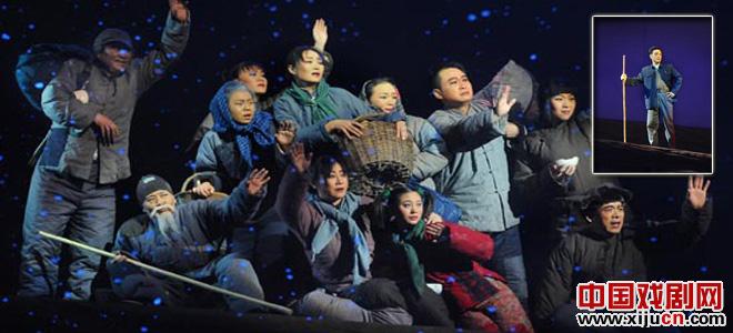 河南省豫剧三团演出豫剧现代戏《兰考往事焦裕禄》