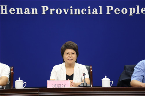新闻发布会主发布人：许昌市委常委、宣传部部长刘瑞红
