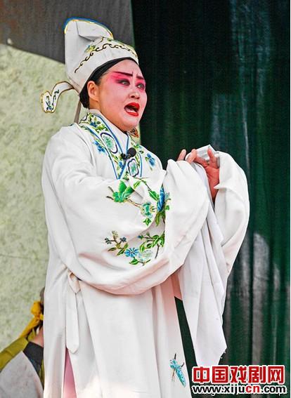 菏泽豫剧团演出随拍