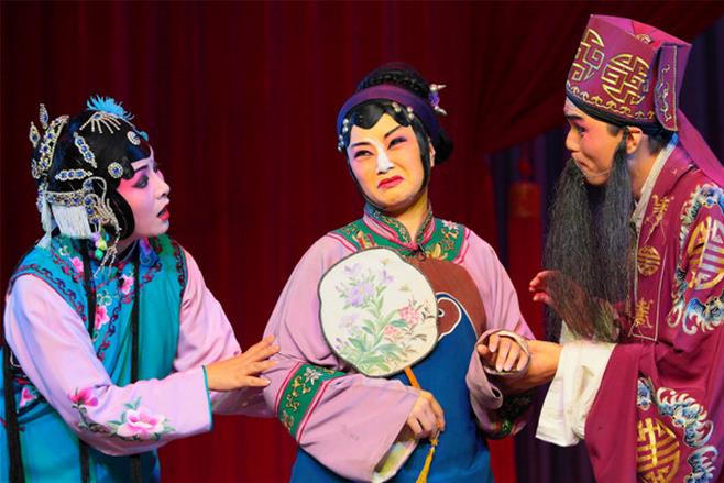 川剧大师刘成基表演艺术专场演出川剧《鸳鸯谱》