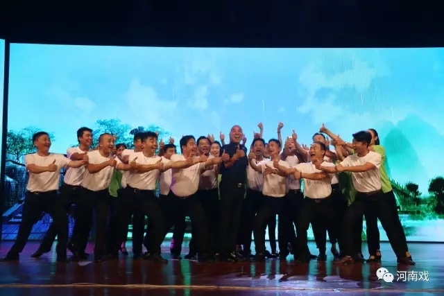 胡家军张晓英众多师兄弟前来助阵