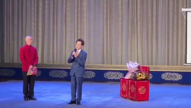 著名京剧杨派传人李军先生收徒杨派老生傅玉