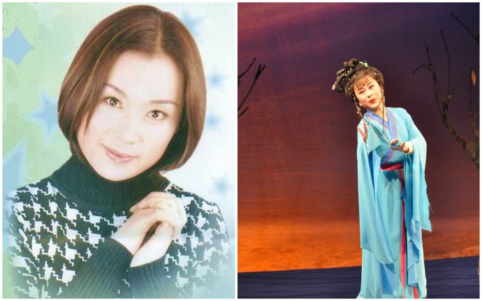 袁派传人陶琪与她在《柳毅传书》中扮演的龙女