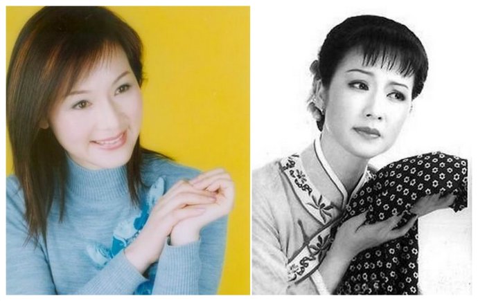 袁派传人方亚芬与她在《玉卿嫂》中扮演的玉卿嫂