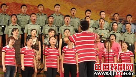 宜宾市京剧社组织慰问演出