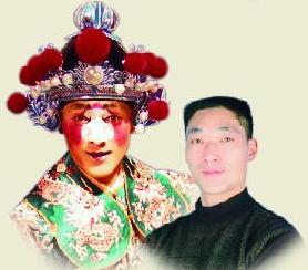 井陉县晋剧团丑角演员：梁建军