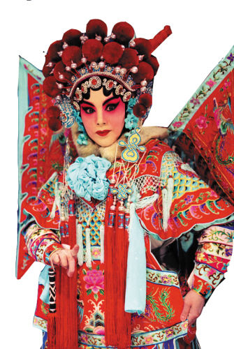 　　《百花公主》剧照。