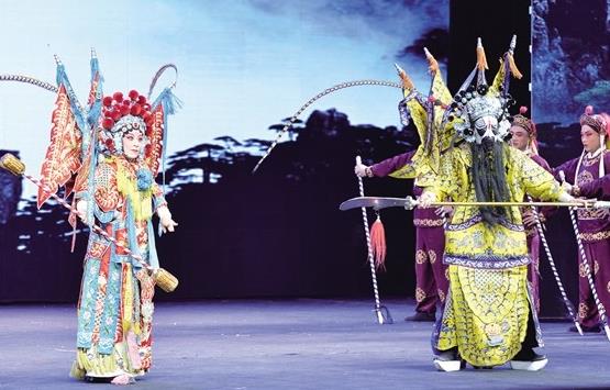 晋中市晋剧艺术研究院演出《齐王拉马》