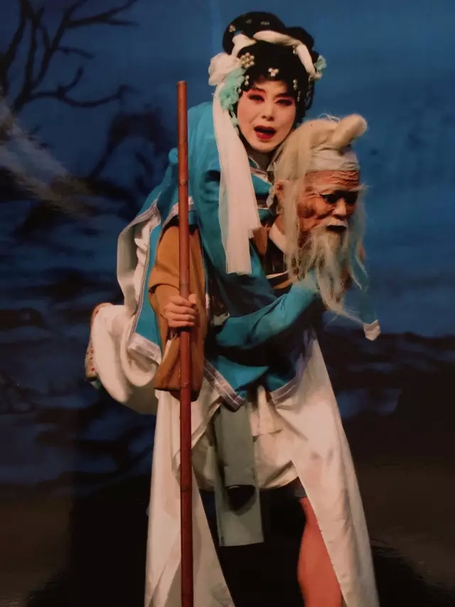 高腔《老背少》