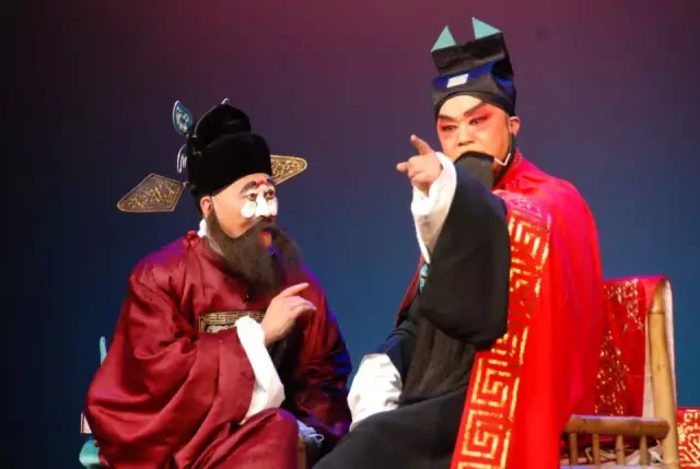 弹戏《赠袍跪门》