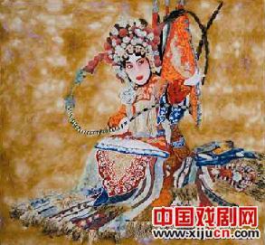 穆桂英挂帅瓷艺