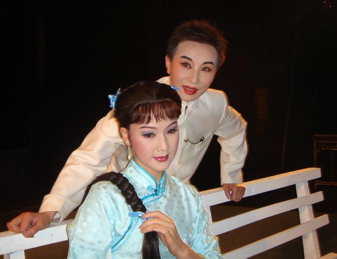 绍兴小百花越剧团《啼笑因缘》吴凤花饰樊家树，上海越剧院方亚芬饰沈凤喜
