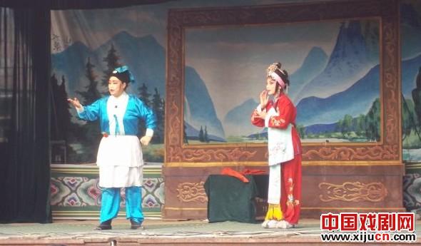 邯郸市豫剧团下乡演出豫剧《绣花女传奇》