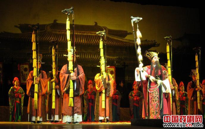 在西安看河南老家的豫剧《苏武牧羊》