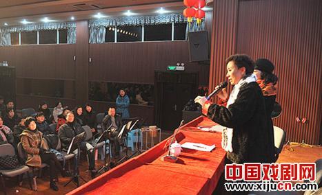 绍兴市小百花越剧团副团长吴凤花举行&ldquo;范派&rdquo;越剧讲座