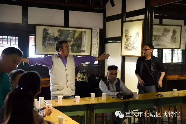 北碚区博物馆与重庆市川剧博物馆共谈发展