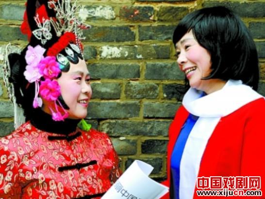 新蔡县文华豫剧演艺有限公司创作的豫剧小段《美丽中国》在全县巡演