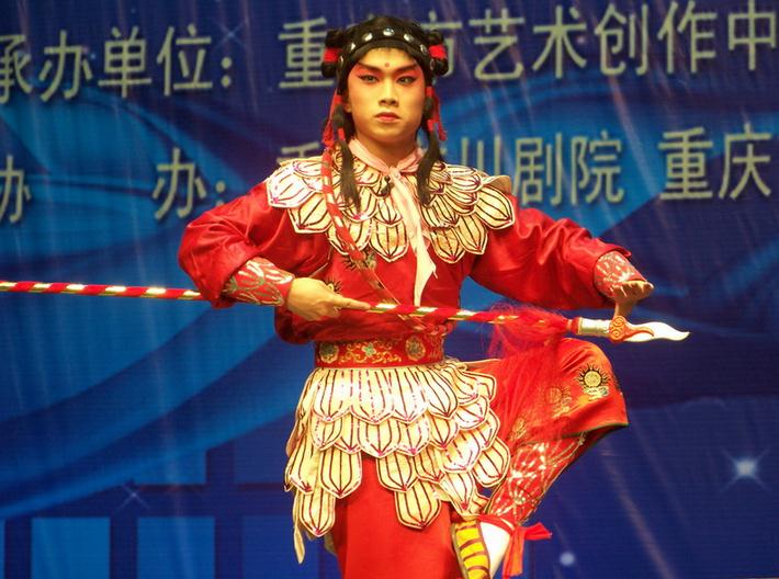 神话川戏剧目《哪吒探母》