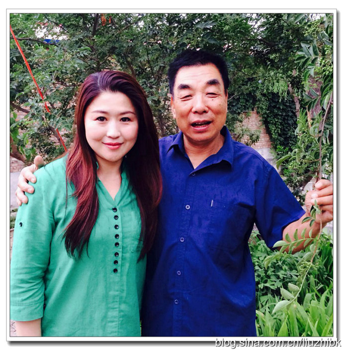 孙宁宁与她的伯乐、大厂评剧歌舞团老团长,著名戏剧家赵德平