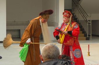 遂宁市川剧团新春文化下乡演出