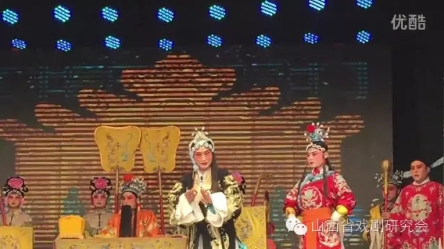 晋剧《皇后骂殿》崔晓红饰贺后